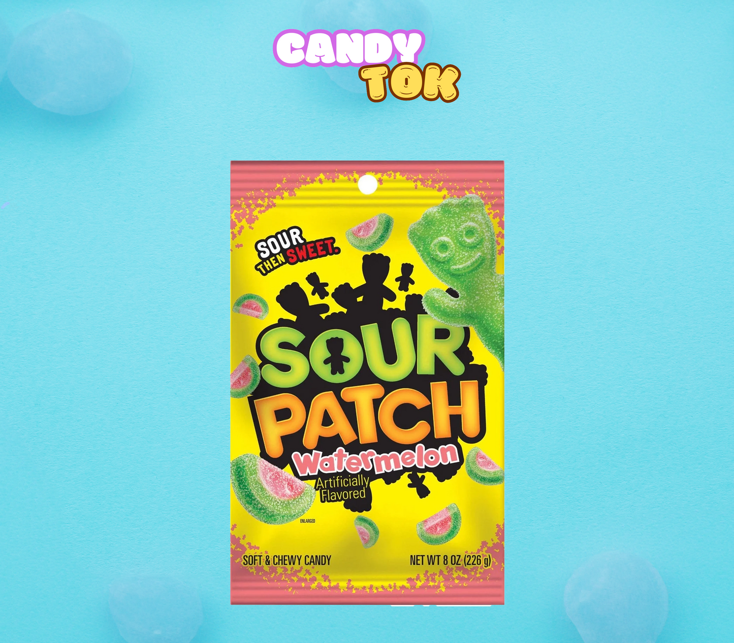 Sour Patch Watermelon Peg Bag