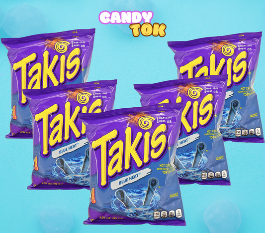 5x Bundle Takis Blue Heat