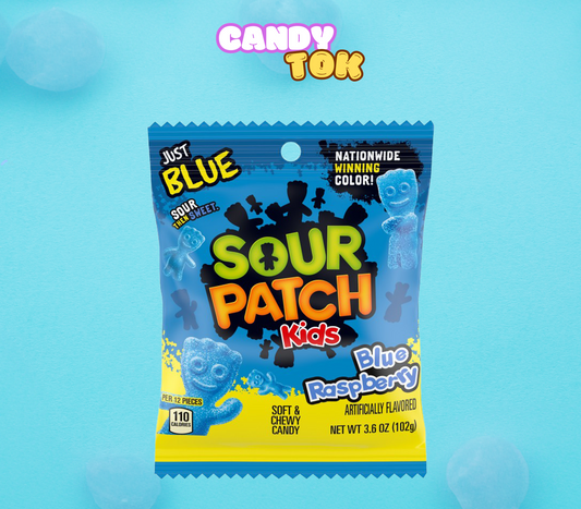Sour Patch Blue Raspberry Peg Bag