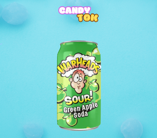 Warheads Soda Sour Green Apple